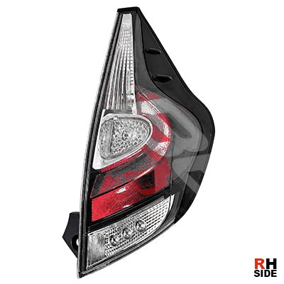 Rear Lamp – Right-Hand (NZ Driver Side) to Suit Toyota Prius C/Aqua NHP10 5-Door Hatchback 2015