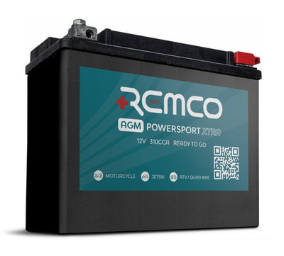 Remco RTX20L AGM Marine Starting Battery – 12V 310 CCA, 18Ah