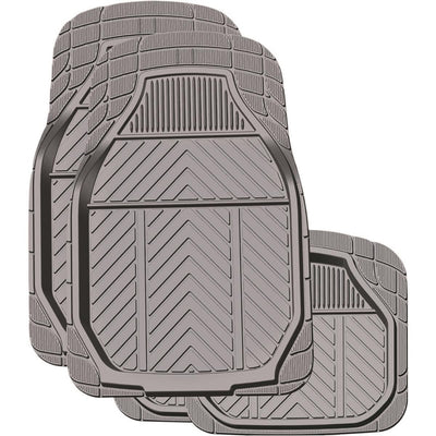 Ridge Ryder Deep Dish TPE Car Floor Mats Charcoal Set of 4