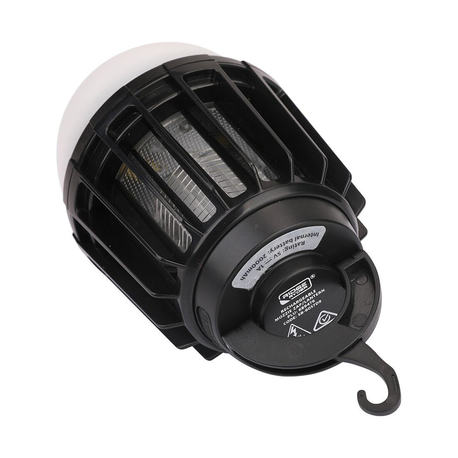 Ridge Ryder Rechargeable Mosquito Zapper Lantern 180 Lumen – image 3
