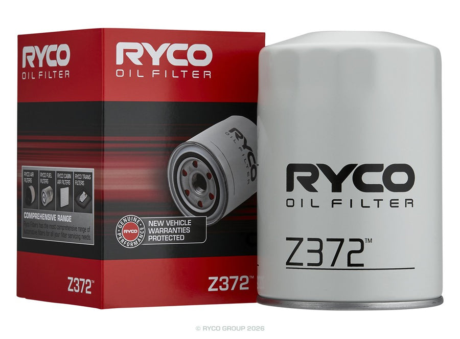 Ryco Z372 Spin-On Oil Filter (M26 x 1.5) – image 2