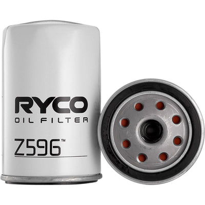 Ryco Z596 Spin-On Oil Filter (3/4 x 16)