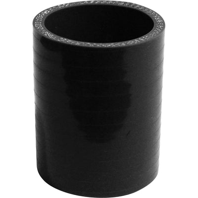SAAS Black Silicone Straight Hose Joiner – 51mm (2") / 76mm