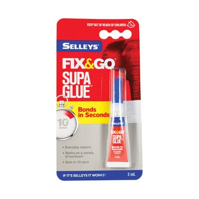 Selleys Fix & Go Supa Glue 3mL
