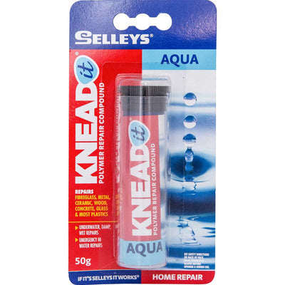 Selleys Knead It Aqua Epoxy Putty 50g