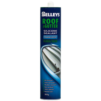 Selleys Roof and Gutter Silicone Sealant Translucent 310g