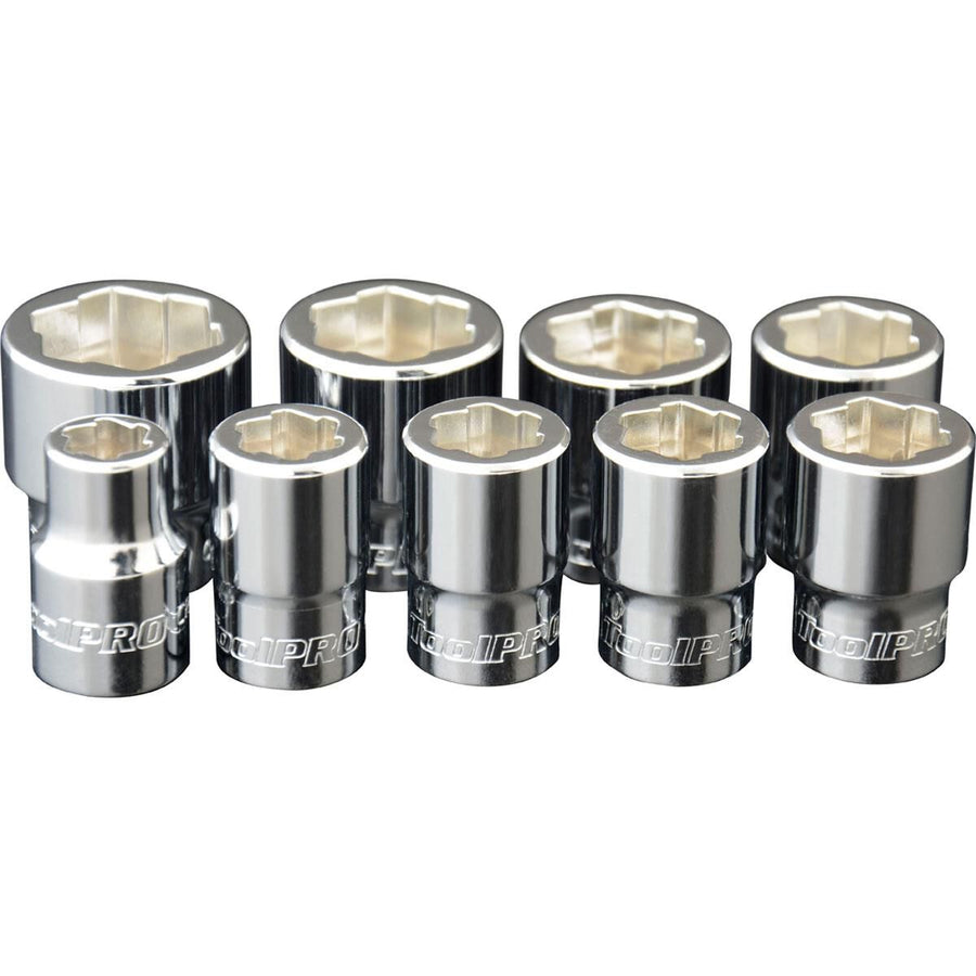 ToolPRO Bolt Extractor Socket Set 3/8" Drive 9 Piece