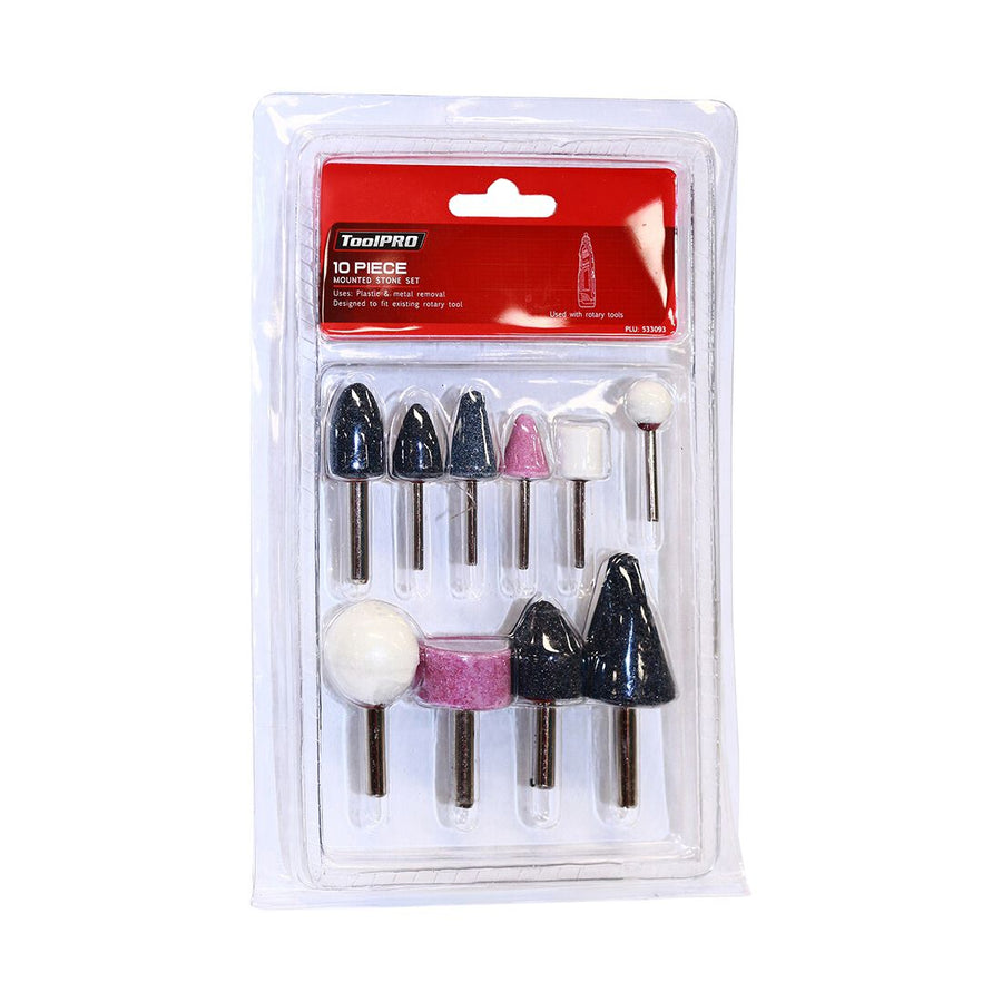 ToolPRO Mounted Stone Set 10 Piece – image 2