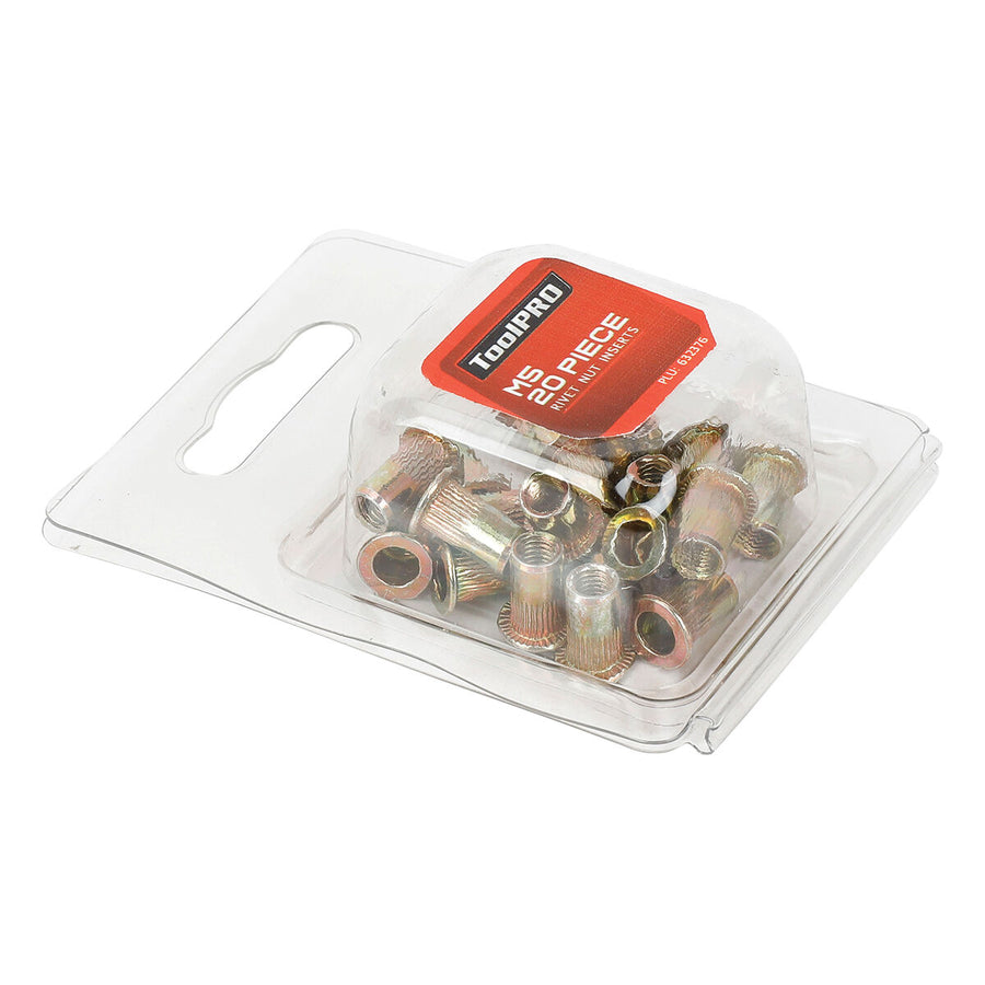 ToolPRO Rivet Nut Inserts M5 20 Piece – image 2