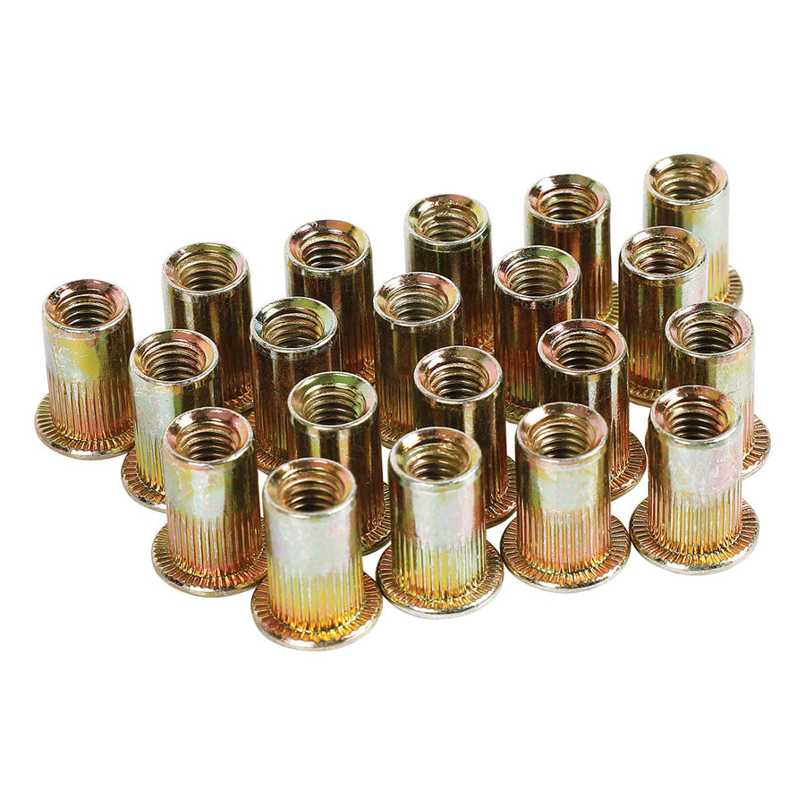 ToolPRO Rivet Nut Inserts M6 20 Piece