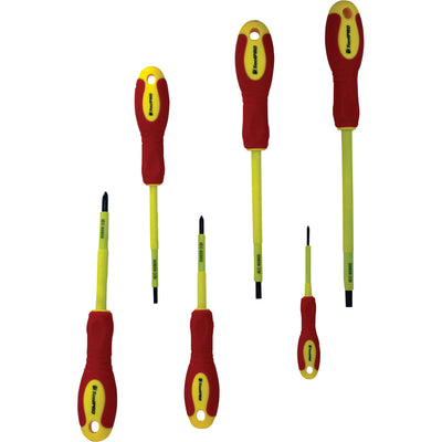 ToolPRO VDE Insulated Screwdriver Set 6 Piece