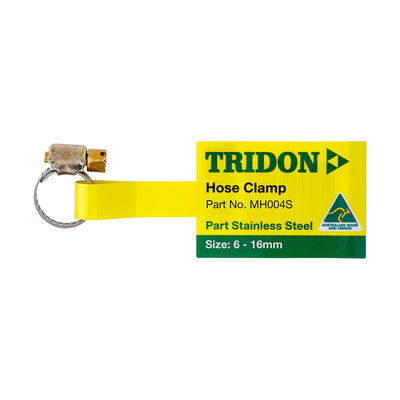 Tridon Micro Band Hose Clamp – Part or All Stainless, 6mm to 102mm