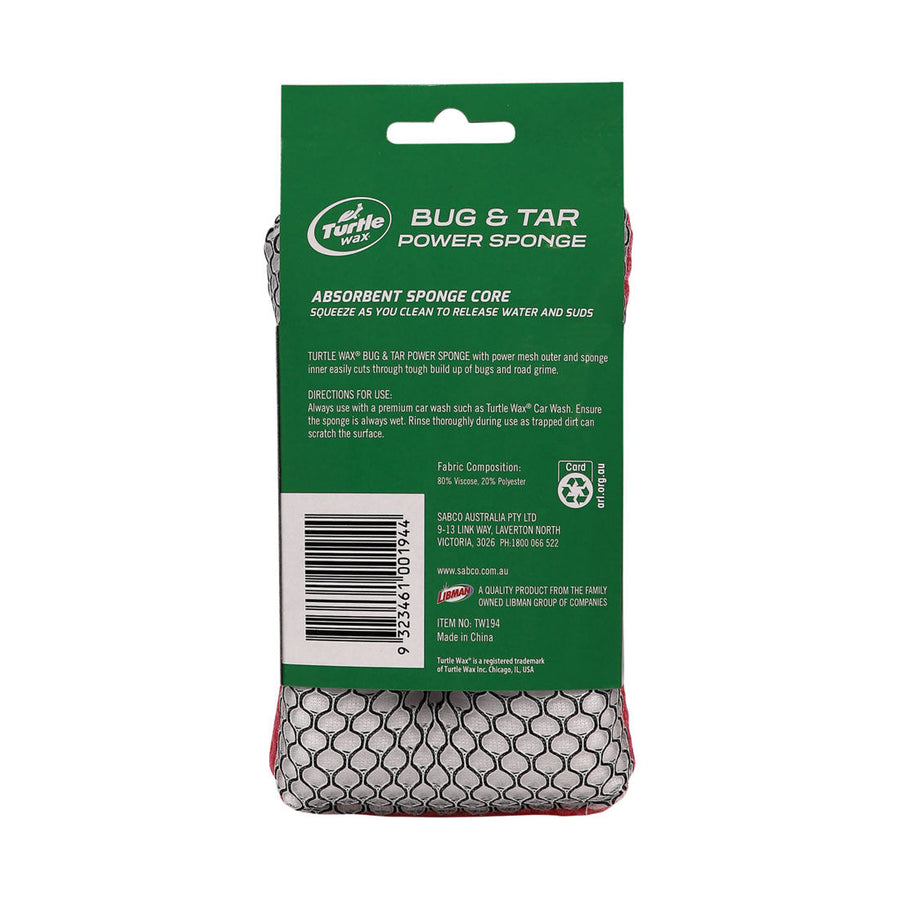 Turtle Wax Power Bug & Tar Sponge – image 2