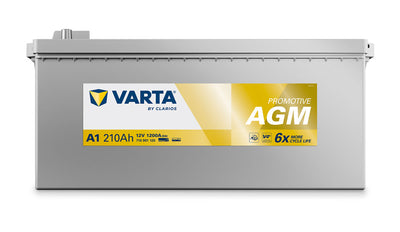 Varta A1 AGM Truck Battery – 12V 1200 CCA, 210Ah